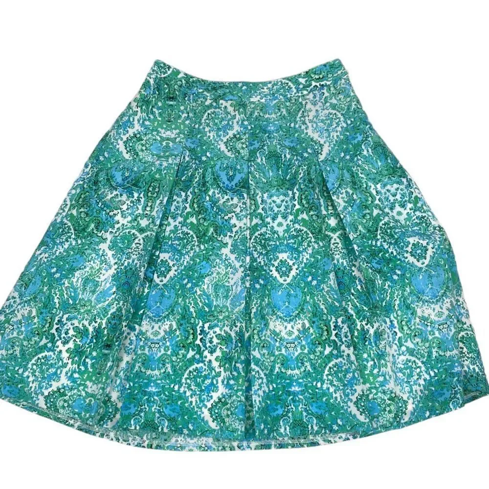 The Limited Women's A-Line Front Pleat Skirt size 4 NEW